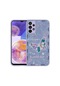 Tecno - Samsung Galaxy Uyumlu A33 5g - Kılıf Desenli Sert Mumila Silikon Kapak - Lilac Flower
