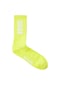 Logolu Tekli Çorap - Frame 12250743 Wild Lime