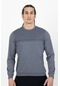 Maraton Sportswear Regular Erkek Bisiklet Yaka Uzun Kol Basic Lacivert Sweatshirt 21728-lacivert