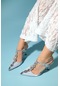 Boons Gümüş Kadın Yüksek Topuklu Ayakkabı