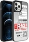 iPhone Uyumlu 12 Pro Kılıf Aynalı Desenli Kamera Korumalı Parlak Lopard Mirror Kapak - Fragile