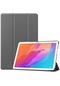Kilifone - Huawei Uyumlu Matepad T10s - Kılıf Smart Cover Stand Olabilen 1-1 Uyumlu Tablet Kılıfı - Gri