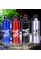 Mavi Puntos Outdoor 750ml Taşınabilir Spor Bisiklet Kamp Alüminyum Alaşımlı Su Şişesi Bardağı Mavi