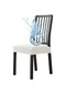 Su Geçirmez Sandalye Kılıfı Spandex Jakarlı Sandalye Minderi Minder Örtüsü Waterproof White 1pcs Chair Cover Waterproof White