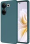Ekılıf - Tecno Camon 20 Pro 4g Uyumlu - Kılıf İçi Kadife Koruyucu Mara Lansman Kapak - Koyu Yeşil