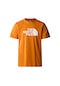 The North Face M S/s Easy Tee Erkek T-shirt Nf0a87n5pco1 Kahverengi