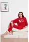 Lela 6571004 Kadın Pijama Takımı Kırmızı