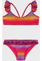 Slipstop Kız Çocuk Bikini Sb2413000119 Kırmızı-sarı