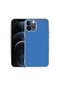 Kilifone - İphone Uyumlu İphone 12 Pro Max - Kılıf Kamera Korumalı Renkli Viyana Kapak - Saks Mavi