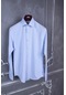 Erkek Slim Fit Uzun Kol 6 Drop O.mavi Gömlek-o.mavi