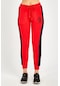 Maraton Sportswear Regular Kadın Basic Kırmızı Pantolon 18255-kırmızı