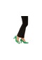 Tamer Tanca Kadın Vegan Yeşil Açma Klasik Ayakkabı 912 2010 Bn Ayk Y22 Yeşil