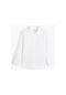 Koton Basic Klasik Gömlek Uzun Kollu Pamuklu Beyaz 4skb60028tw 4SKB60028TW000
