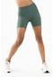 Maraton Active Slimfit Kadın Şort Fitness Yeşil Şort 22283-yeşil