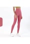2024 Yeni 35 Renkler Yoga Pantolon, Yüksek Bel Dikişsiz Tayt, Tayt Spor Kadın Peach Pink Xl Pembe
