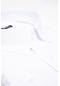 Tudors Battal Boy Büyük Beden Çizgili Beyaz Erkek Gömlek-29980-beyaz
