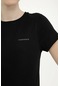 Lumberjack W-ct122 Basıc Neck 101339634 Bayan T-shırt Siyah