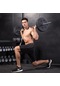 Gri 12 Renk Koşu Şortu Erkek Kısa Pantolon Hızlı Kuruyan Taytlar Fitness Antrenman Altları Jogging Kompresyon Ev Spor Salonu Şortları Gri