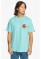 Quiksilver Longfade Tees Mavi Erkek Kısa Kol T-shirt 000000000101908710