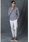 Lufian Aden Smart Erkek Chino Pantolon Slim Fit Beyaz 111190280100500