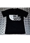 West Coast Baskılı T-shirt SIYAH