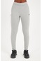 Maraton Sportswear Regular Kadın Basic Gri Melanj Pantolon 19571-gri Melanj