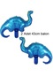 Diplodocus Shape Şekilli Mavi Renk Dinozor Folyo Balon 43 Cm 2 Adet