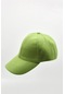 Kadın Fıstık Yeşil Yünlü Kışlık Beyzbol Kep Şapka - Standart