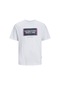 Jack & Jones Erkek T Shirt 12252681 Beyaz