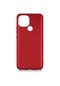 Noktaks - General Mobile Uyumlu General Mobile Gm 21 - Kılıf Mat Renkli Esnek Premier Silikon Kapak - Kırmızı