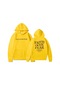 Sarı İnanç Korku Üzerinde Hıristiyan Hoodie Hıristiyan Kazak İsa Trendy Hoodie İncil Ayet Gömlek Unisex Estetik Giysiler Xl Sarı