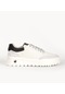 Beyaz Marcomen 19559 Gerçek Deri Erkek Casual Ayakkabı