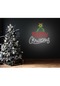 Twins Led Aydınlatma Merry Christmas Yazılı Yılbaşı Temalı Neon Tabela Çokrenkli 21613366
