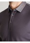 Dufy Antrasit Erkek Modern Fit Polo Yaka Sweatshirt - 66660