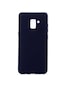 Kilifolsun Samsung Uyumlu Galaxy A8 2018 Kılıf Mat Renkli Esnek Premier Silikon Kapak Siyah