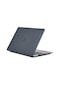 Mutcase - Macbook Uyumlu Macbook 13.3' Air 2020 Msoft Kristal Kapak - Siyah