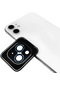 iPhone Uyumlu 11 Lens Koruma Taşlı Parlak Renkli Kamera Koruyucu Cl-08 Takma Aparatıyla Koruma - Lacivert