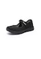 Siyah Orta Yaşlı Kadın Rahat Moda Içi Boş Düz Alt Düğme Tembel Spor Ayakkabı Boyutu 35-43