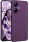 Ekılıf - Realme C55 Uyumlu Kılıf Mat Soft Premier Silikon Kapak - Mürdüm