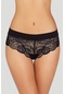 Amour Düşük Bel Dantel Slip Bordo