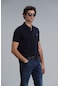 Lufian Erkek Laon Smart Polo T-shirt 111040164 Lacivert