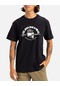 Quiksilver Eqyzt08056-kvj0 Skull Lines Ss Erkek Spor Tişört Siyah