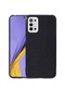 Noktaks - Samsung Galaxy Uyumlu A03s - Kılıf Simli Koruyucu Shining Silikon - Siyah