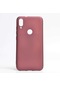 Kilifone - Xiaomi Uyumlu Mi Play - Kılıf Mat Renkli Esnek Premier Silikon Kapak - Mürdüm