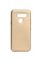 Kilifone - Lg Uyumlu Q60 - Kılıf Mat Renkli Esnek Premier Silikon Kapak - Gold