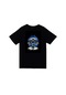 Blue Lock Anime Baskılı Unisex %100 Pamuk Siyah T-shirt SIYAH