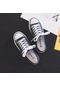 Canva Kadın Kalın Taban Yüksek Ayakkabı Yeni 2024 Bahar Öğrenci Kore Tarzı Low-top Classic Blue 38 Standard Code Low-top Classic Blue