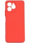Mutcase - Omix Uyumlu X6 - Kılıf Mat Soft Esnek Biye Silikon - Kırmızı