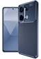 Kilifone - Xiaomi Uyumlu Redmi Note 13 Pro 4g - Kılıf Auto Focus Negro Karbon Silikon Kapak - Lacivert
