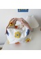 Kawaii Öğle Yemeği Çantası Kadın Ins Tavşan Kulaklar Fold Yay Çanta Japon Sevimli Ofis Çalışanı Uygun Yemek Kabı Tote Gıda Torbaları Wy115-4 Yalıtım Yok